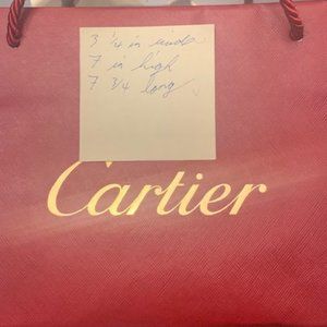 Cartier Shopping Bags